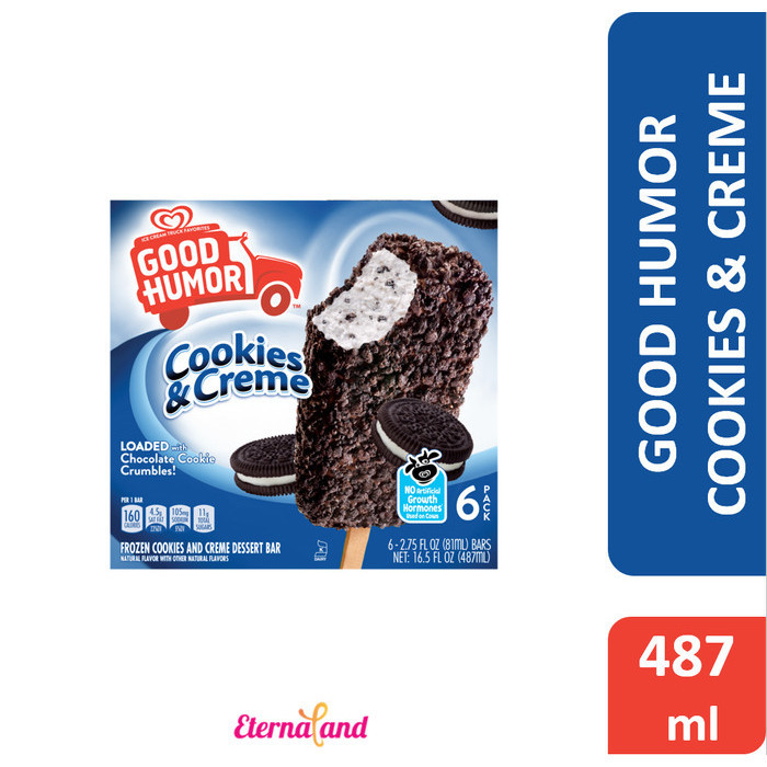 

Orea - Good Humor Ice Cream - Es Krim Good Humor Isi 6 Pak Impor Usa