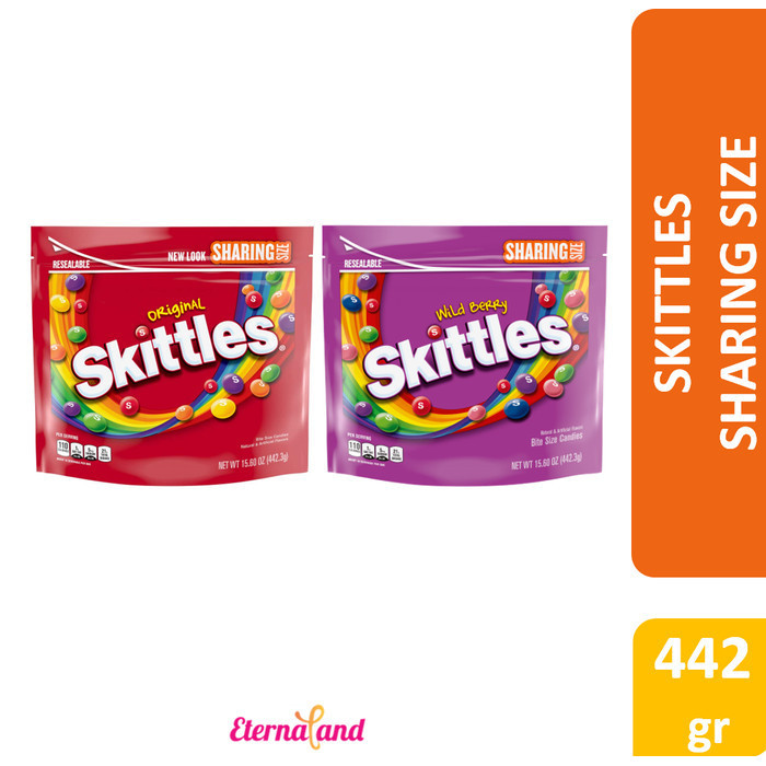 

Orea - Skittles Candy Sharing Size - Permen Skittles Aneka Rasa