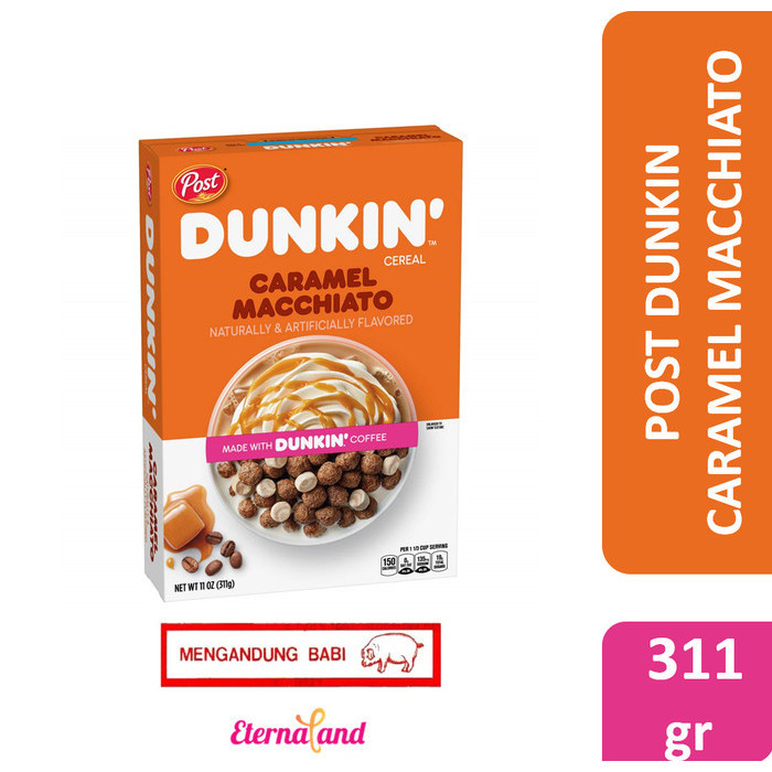 

Orea - Post Dunkin Caramel Macchiato - Sereal Rasa Kopi Marshmallow Non Halal