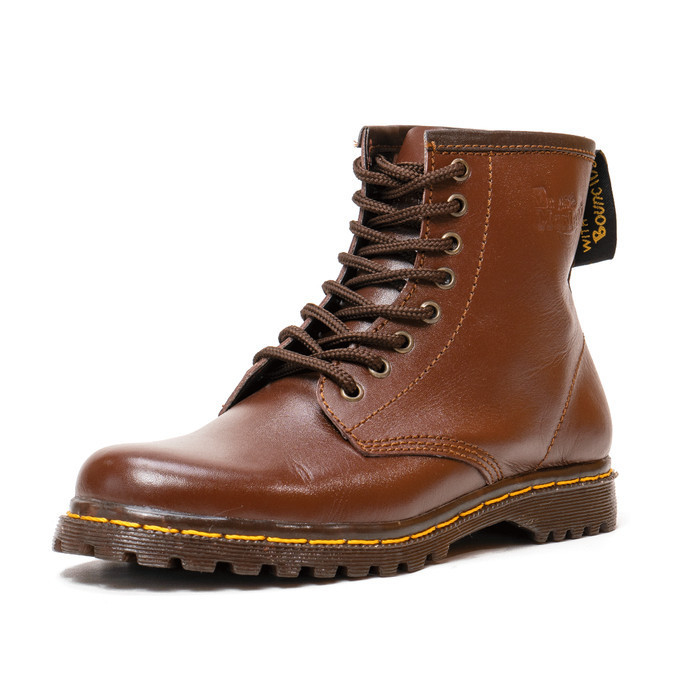 Sepatu Docmart Wanita Boots Kulit Asli Boot Tinggi 8 Hole