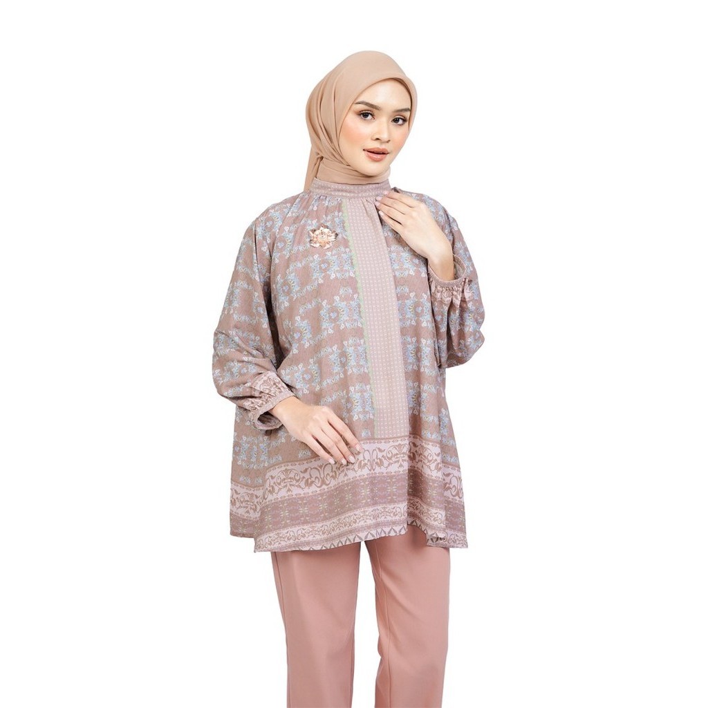 Nada Puspita - Hortyssa Blouse - Terracota