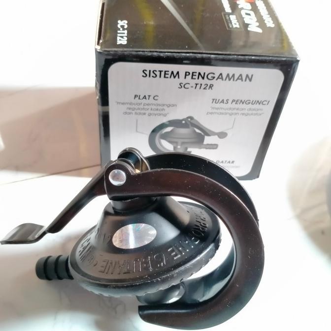 Kepala Gas Model Jepit Regulator Gas Overhooki