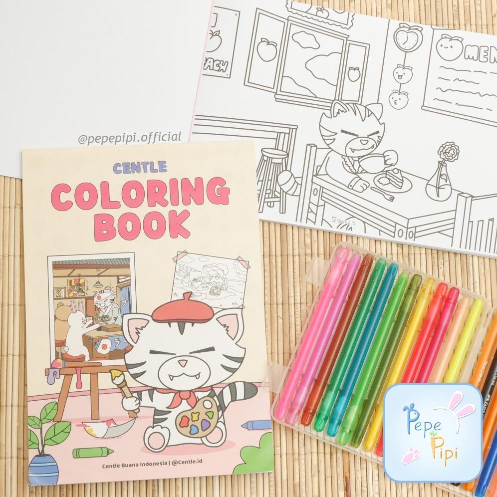 

SPECIAL Buku Mewarnai Centle A4 25 Lembar Coloring Book Centle Drawing Book untuk Anak Sekolah Buku Gambar Menggambar er-23