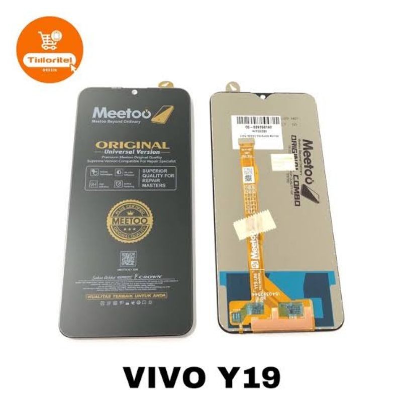 lcd touchscreen vivo y19 ogsuperr/metoo original100%