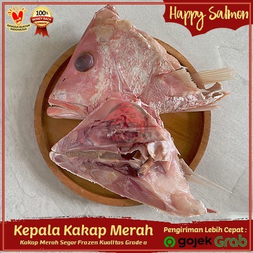 

Ayala - Kepala Kakap Utuh/ Head Red Snapper Seafood / 1 Kepala Ikan Kakap Utuh
