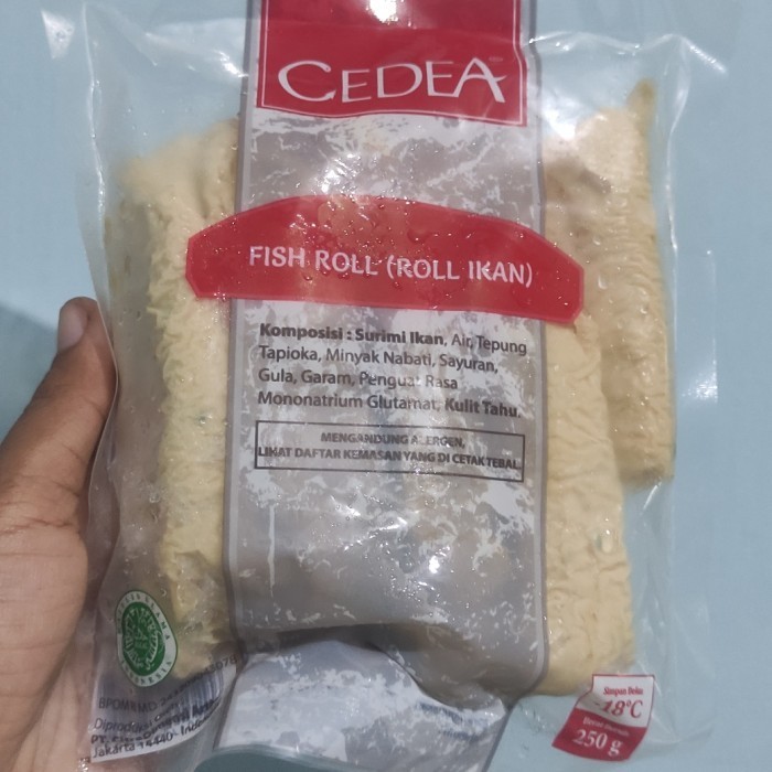 

Ayala - Fish Roll Cedea / Seafood Mix / Fish Roll 250 Gr / Roll Ikan / Surimi