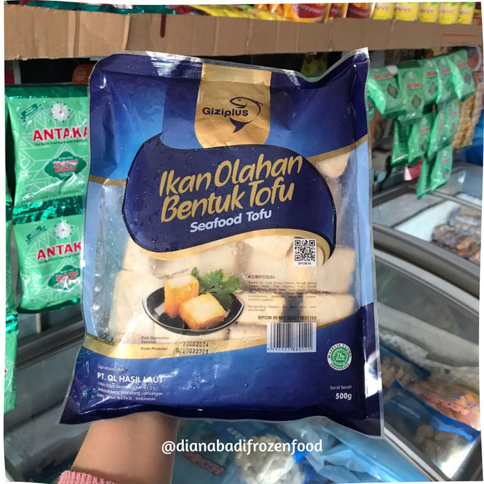 

Ayala - Ikan Olahan Bentuk Tofu/ Seafood Tofu 500Gram Giziplus