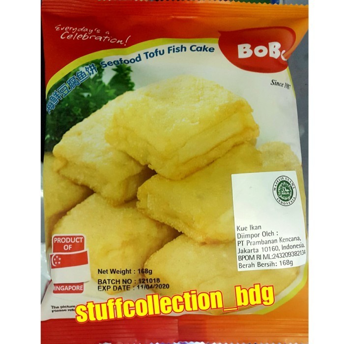 

Ayala - Bobo Seafood Tofu Fish Cake/Tofu Seafood Frozen Food Bandung