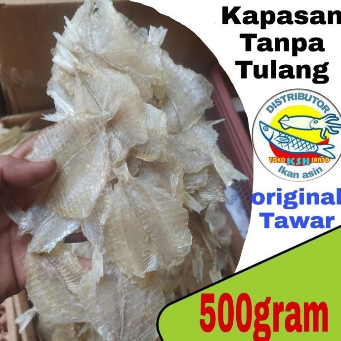 

ikan asin kapasan tawar tanpa tulang-500gram