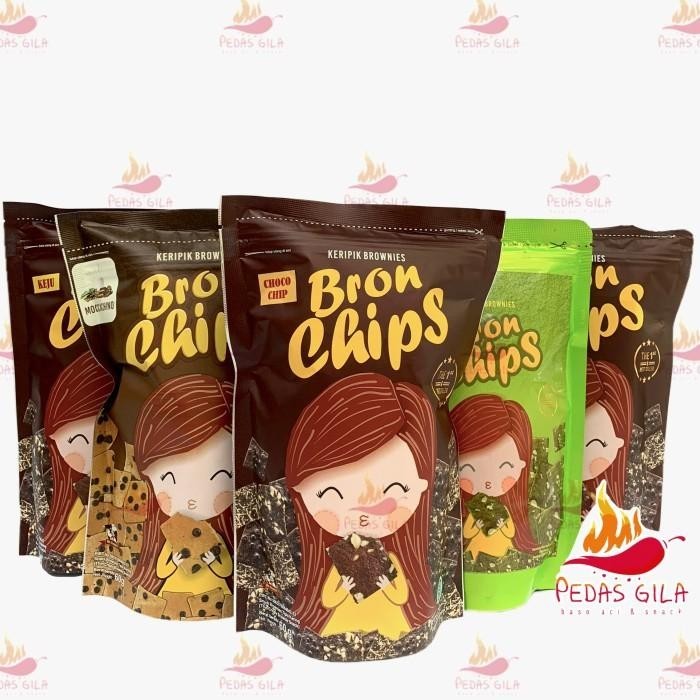 

Bronchips Bron Chips Keripik Brownis Kering Froniez Berkualitas