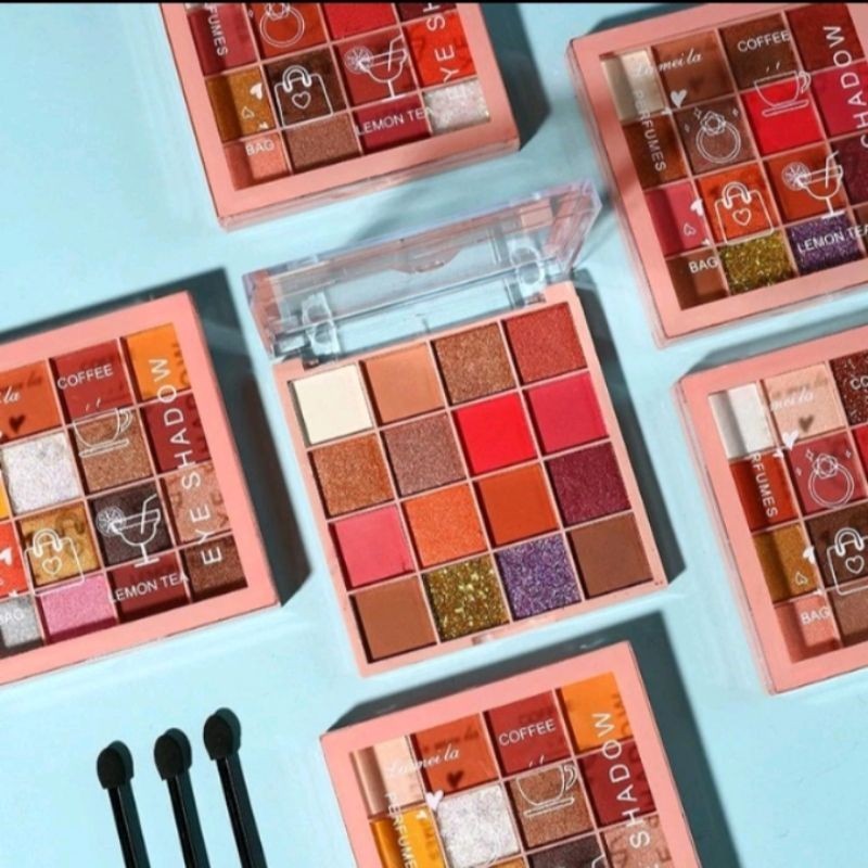 LAMEILA 3043 EYESHADOW PALETTE 16 WARNA