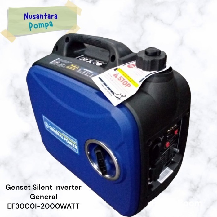 Genset Silent Inverter General EF3000I-2000WATT