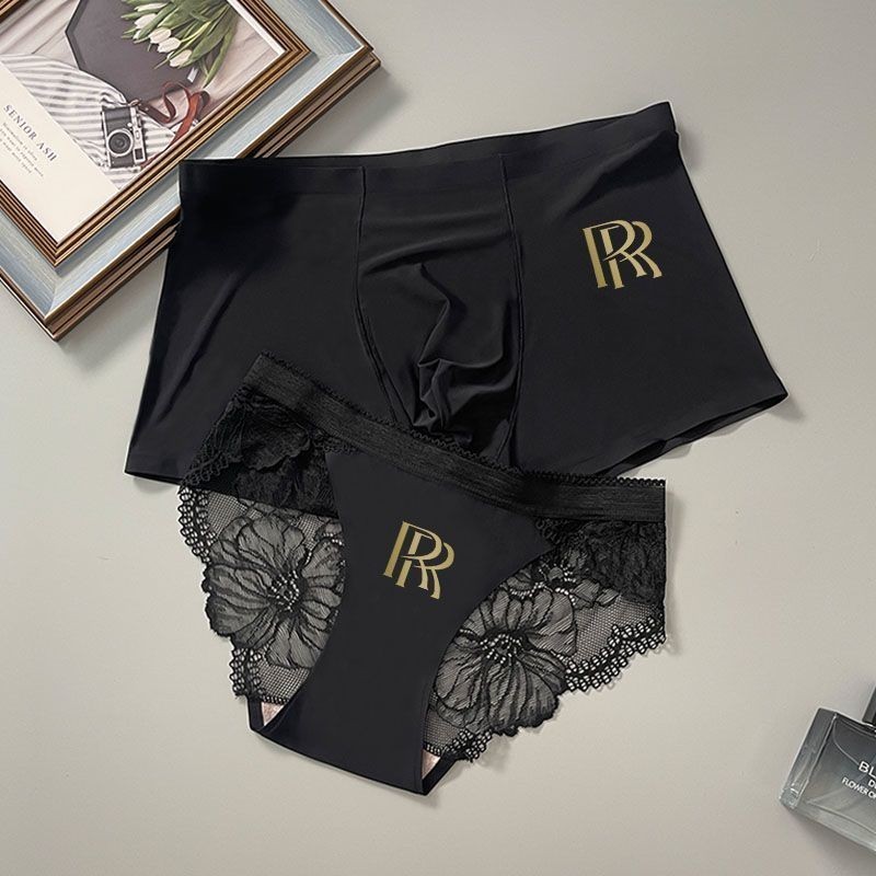 Pakaian Dalam Pasangan, Celana Dalam Satu Pria dan Satu Wanita SutraMode Baru Sepasang Pakaian Dalam