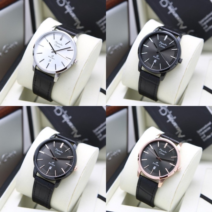 Jam Tangan Pria Alexandre Christie Ac 1030 / Ac1030 Leather