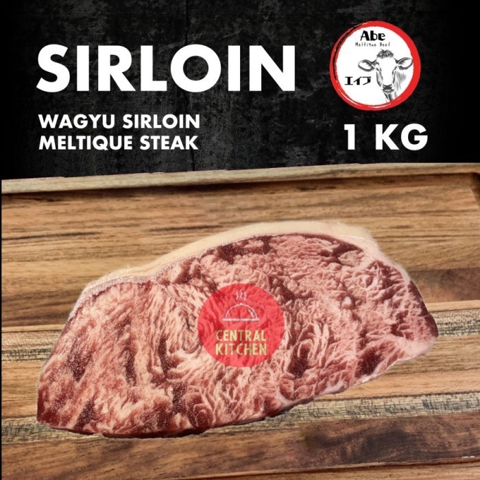 

Ayala - Daging Sapi Wagyu Sirloin Meltik Striploin Meltique Beef Steak 1Kg