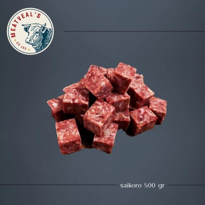 

Ayala - Saikoro Beef Meltique Wagyu Cube Steak Daging Sapi Cubic 500Gr
