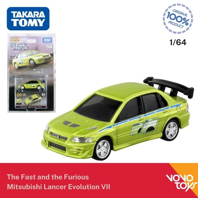 Tomica Premium Unlimited 01 Fast Furious Mitsubishi Lancer Evo VII
