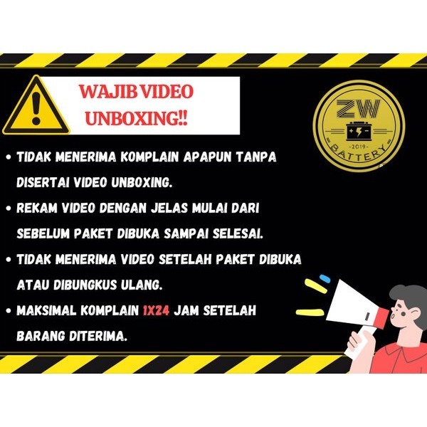 Aki Motor Honda Scoopy Spacy Absolute Revo Gs Gtz5S Aki Kering