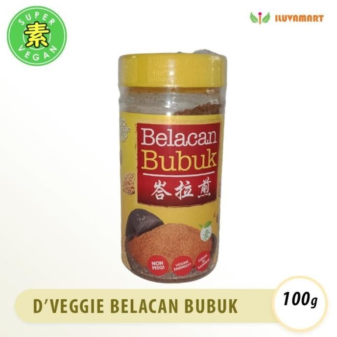 

D'Veggie Belacan Bubuk 100gr TERASI BUBUK BOTOL Terasi Tabur VEGAN