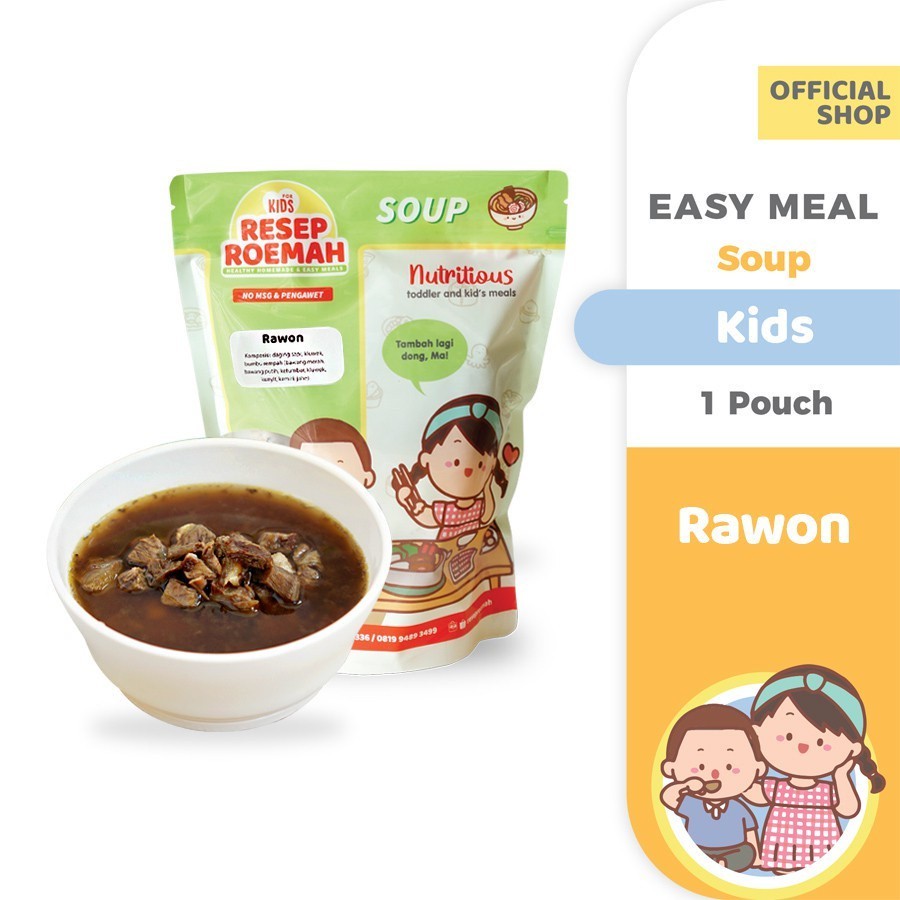 

RR Rawon / Makanan Sehat Anak Balita / Kids Healthy Homemade Frozen Food / No MSG