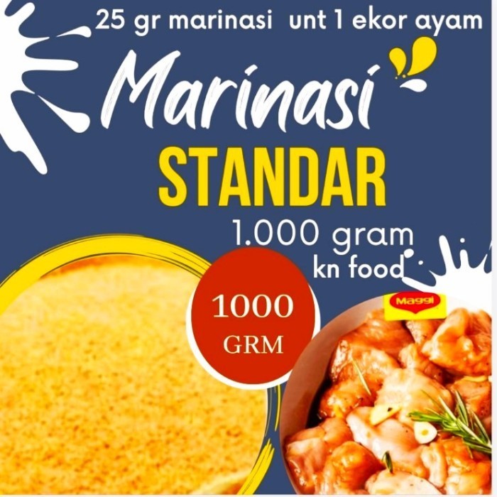 

Marinasi Standar Bumbu Perendaman Ayam 1 Kg