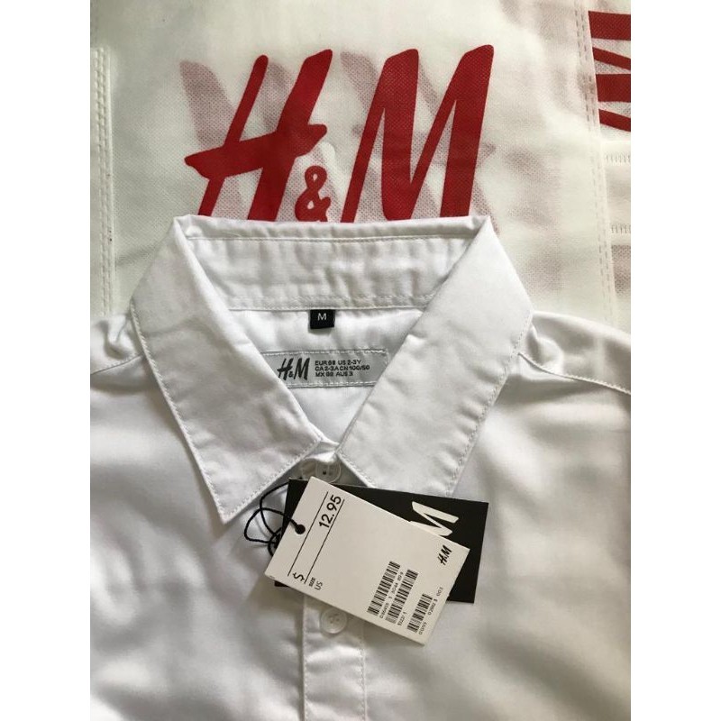 KEMEJA PANJANG HITAM POLOS PRIA H&M CASUAL//KEMEJA HITAM POLOS TERLARIS PRIA KERAH KEMEJA HITAM