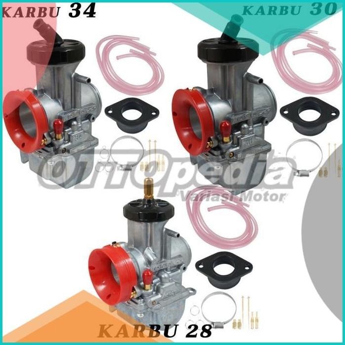 Karbu Karburator Karbulator Carbulator Carbu 30 PWK Evo KSR Ori Koso 1