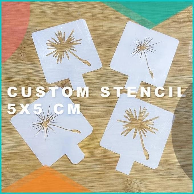 

Custom stencil ukuran 5x5 cm 19F3B2024 accessories