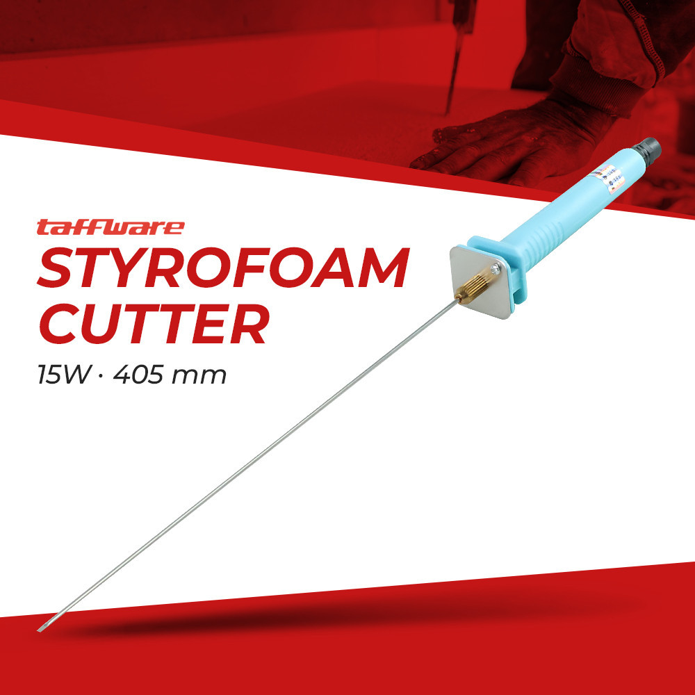 

Taffware Pemotong Busa Polystyrene Styrofoam Cutter 15W 405mm