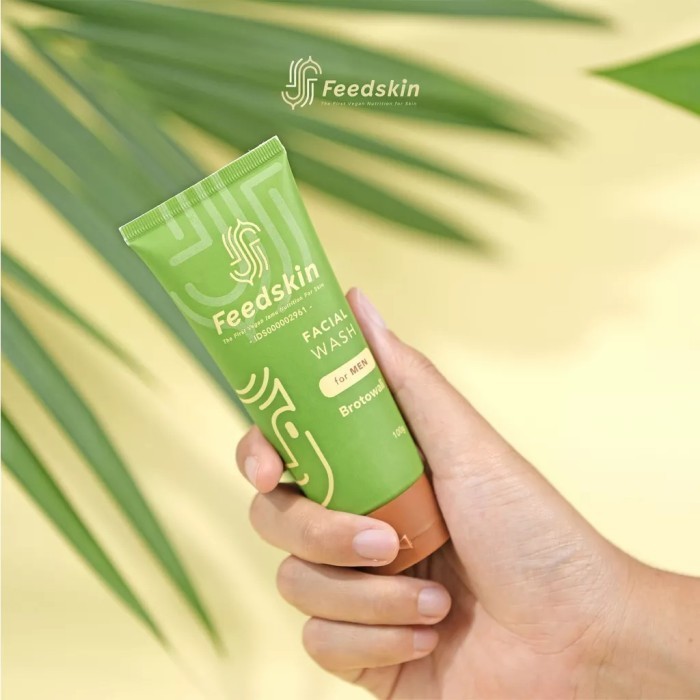 Feed Skin Facial Wash Brotowali/Sabun Muka Pria/Feedskin