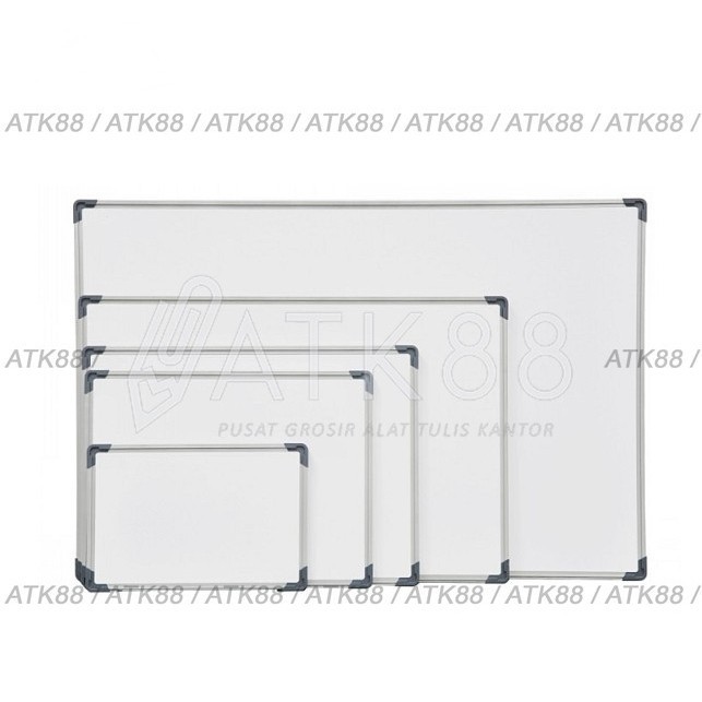 

Papan Tulis Magnetik Atk 88 / Whiteboard 60 X 80 Magnetic