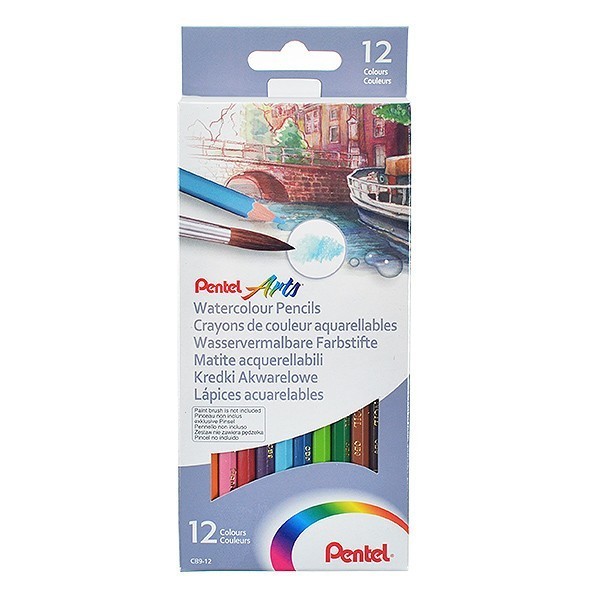 

Rna Pentel Tercolour 12 Pencils Colour