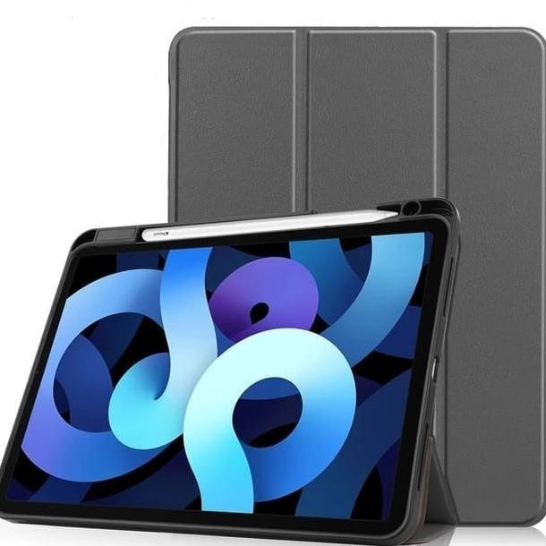 Smart Casing Ipad 9 8 7 10.2 Inch Pencil Holder Flip Cover