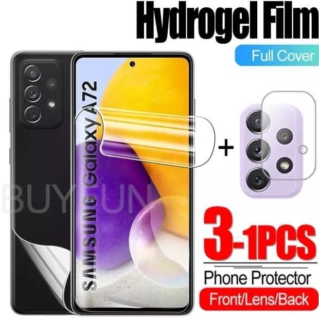 Samsung Galaxy A52S 5G Hydrogel 3In1 Front & Back & Camera Glass