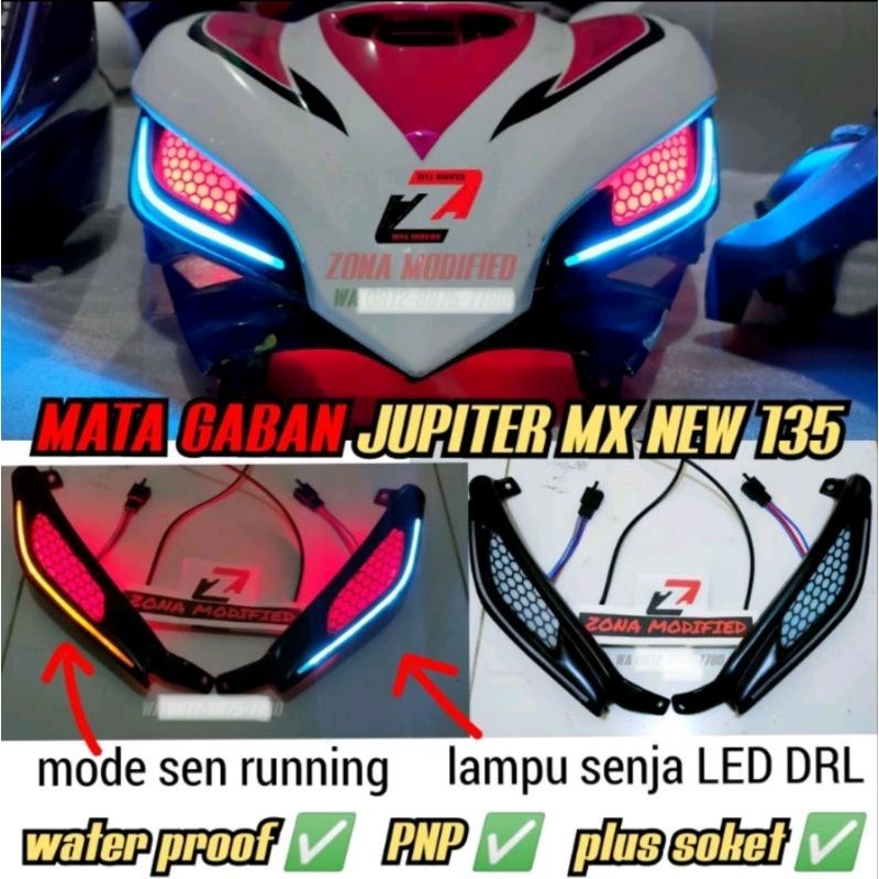 MATA GABAN JUPITER MX NEW 135 + SEN RUNNING