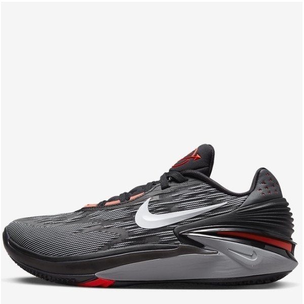 SEPATU BASKET SNEAKERS NIKE AIR GT CUT 2 LOW BLACK BRIGHT CRIMSON