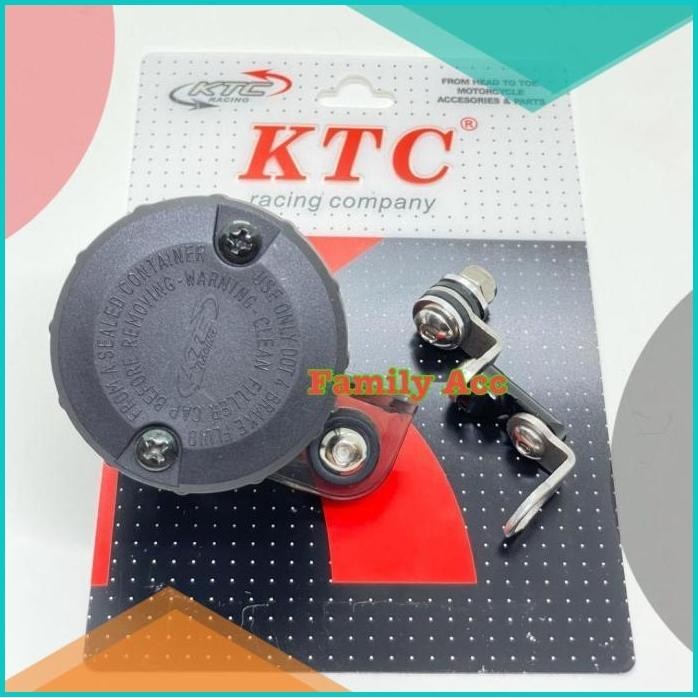 TABUNG MINYAK REM BIG SMOKE KTC RACING PLUS BREKET KTC RACING ORIGINAL
