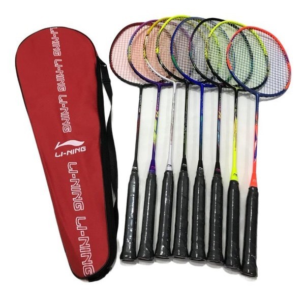 RAKET BADMINTON LINING N90 III BREAK FREE FULL CARBON