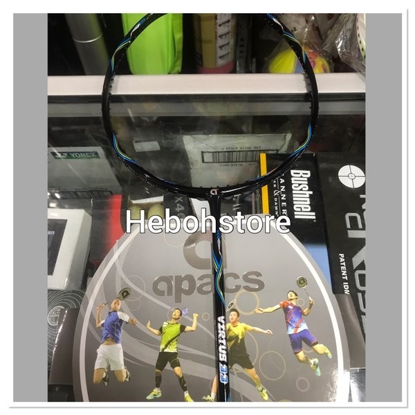 RAKET BADMINTON APACS VIRTUS 33 BISA 35 LBS ORIGINAL BONUS GRIP