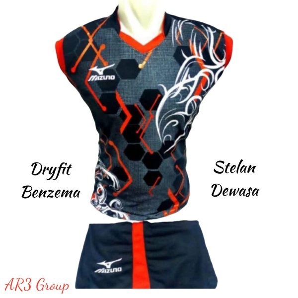 JERSEY SETELAN BADMINTON VOLLY MIZUNO
