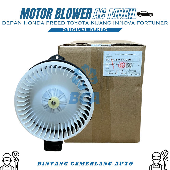 MOTOR BLOWER AC Mobil Depan Toyota Kijang Innova dan Fortuner ORIGINAL