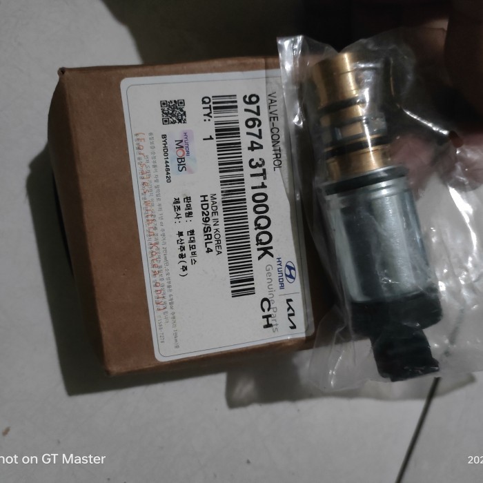 VALVE CONTROL AC SELENOID COMPRESOR HYUNDAI ALLNEW TUCSON 2011-2014