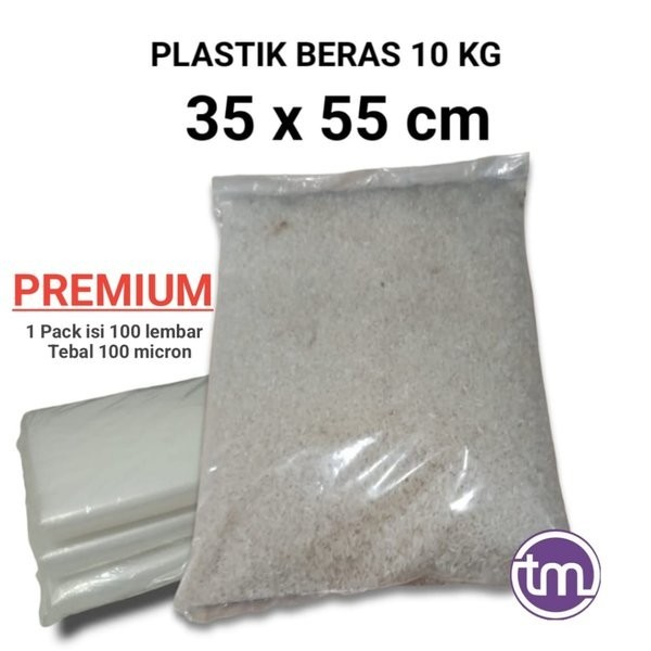 KANTONG / KARUNG / KEMASAN PLASTIK BERAS 10KG / 10 KG