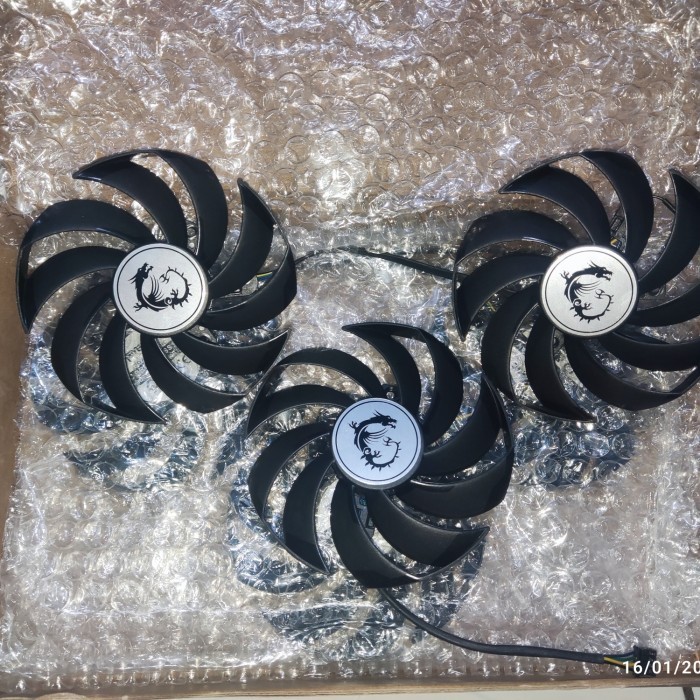 Fan Msi Rtx 3060 3070 30 3090 Rx 6800 Xt Suprim X 95Mm 4Pin