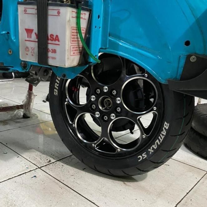 Velg Model Marus W125 Vespa Sprint Primavera Gts Gtv Ring 12