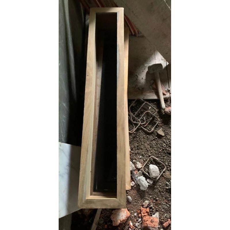 Roster Kayu Jati Minimalis Ukuran 60 x 11 cm