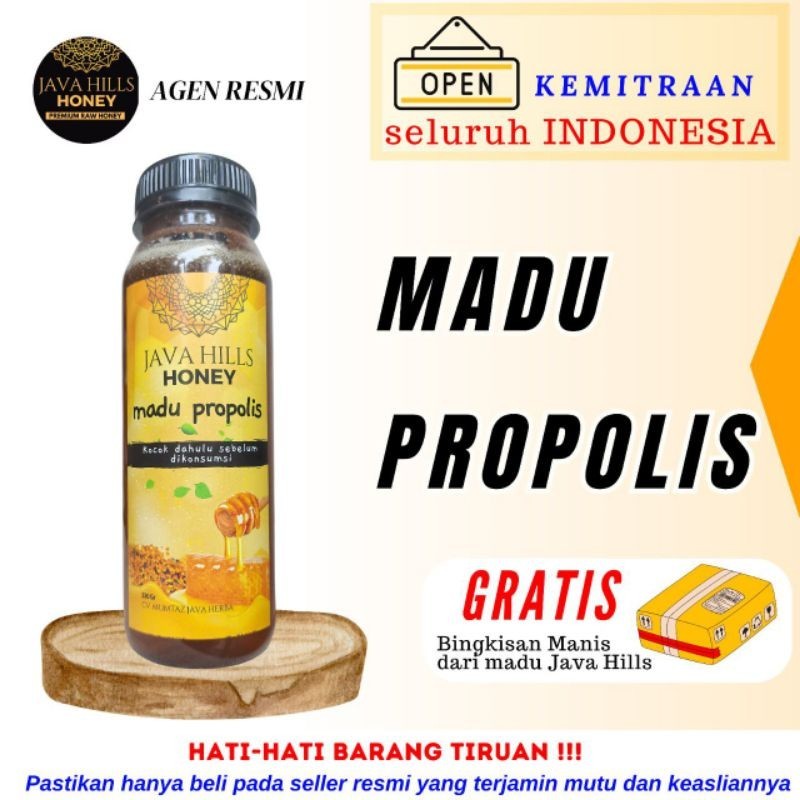 

(100% ASLI) Madu Propolis by Java Hills Honey