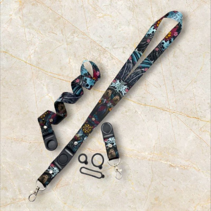 

ID TALI LANYARD GANTUNGAN CAT YOCAT LANYARS LANYERD NAME TAG