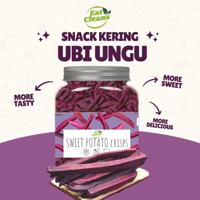 

Keripik Kentang Ungu Camilan Diet Freeze Dried Purple Sweet Potato Best Seller