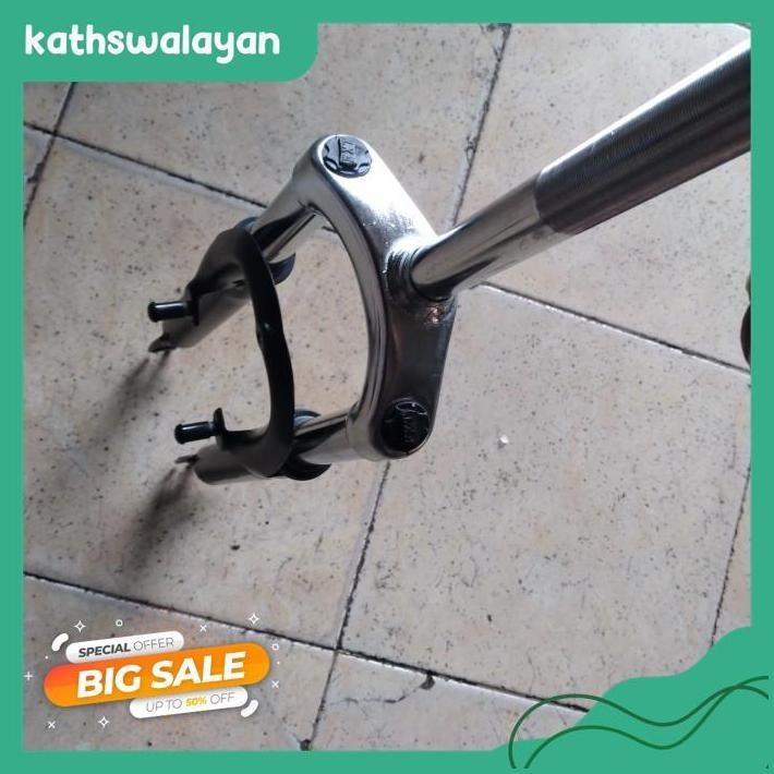 FORK SHOCKBREAKER DEPAN SEPEDA 26 MTB EVO T100 MM STANDAR 22.2 ULIR BEST PRODUK